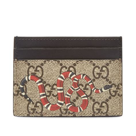 gucci men snake|Gucci snake cardholder.